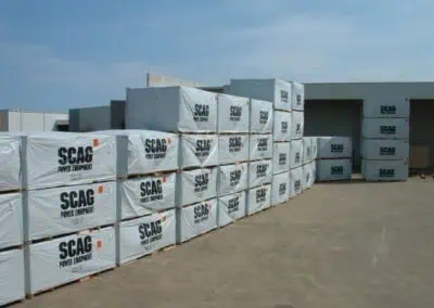 scag delivery outside the warehouse