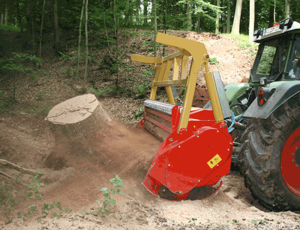 pto rock crusher