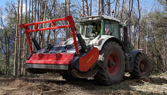 MAXIFORST Seppi Forestry Mulcher in action MAXIFORST