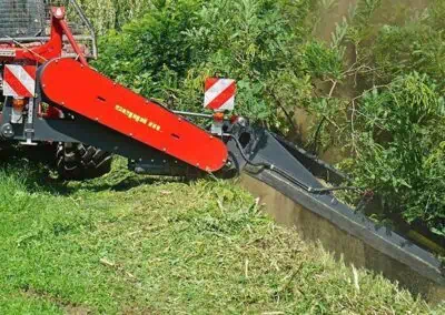 L9 flex cutting along a slope