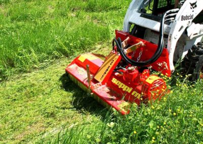 SMWA skid steer Seppi m. on a bobcat