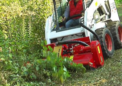 SMWA attachment on a bobcat