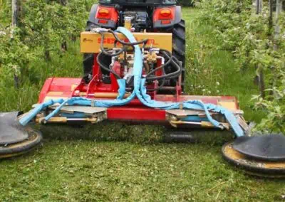 SMWA slim attachment in use on grass