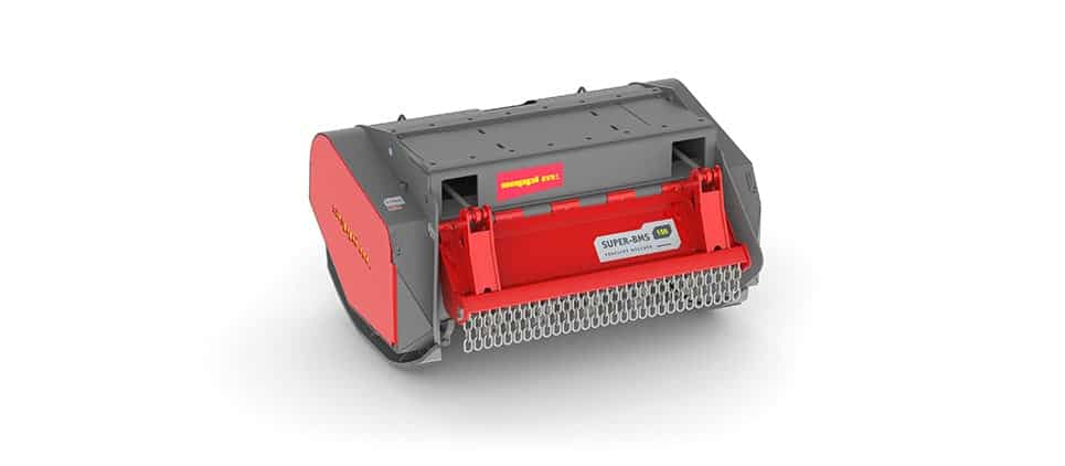 Seppi SUPER BMS mulcher excavator in red