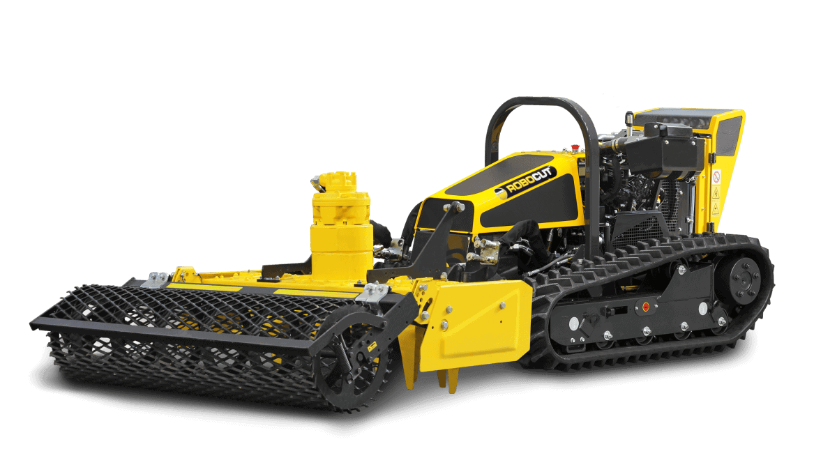 Robo Rotary Harrow up close