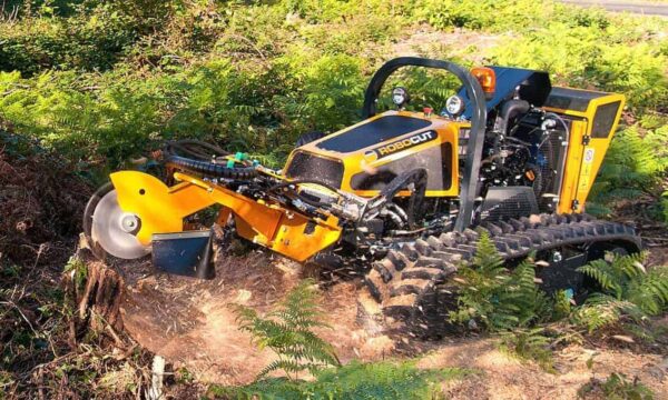 Robo Stump Grinder in action