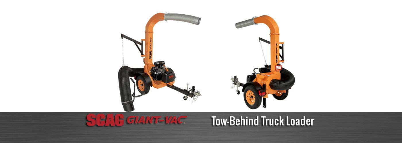 Scag Giant-Vac Tow Behind Truck Loader